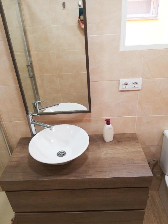 Kúpeľňa v ubytovaní ARROYO NEW APARTMENT BENALMÁDENA, MÁLAGA - Sea view, pool, WIFI