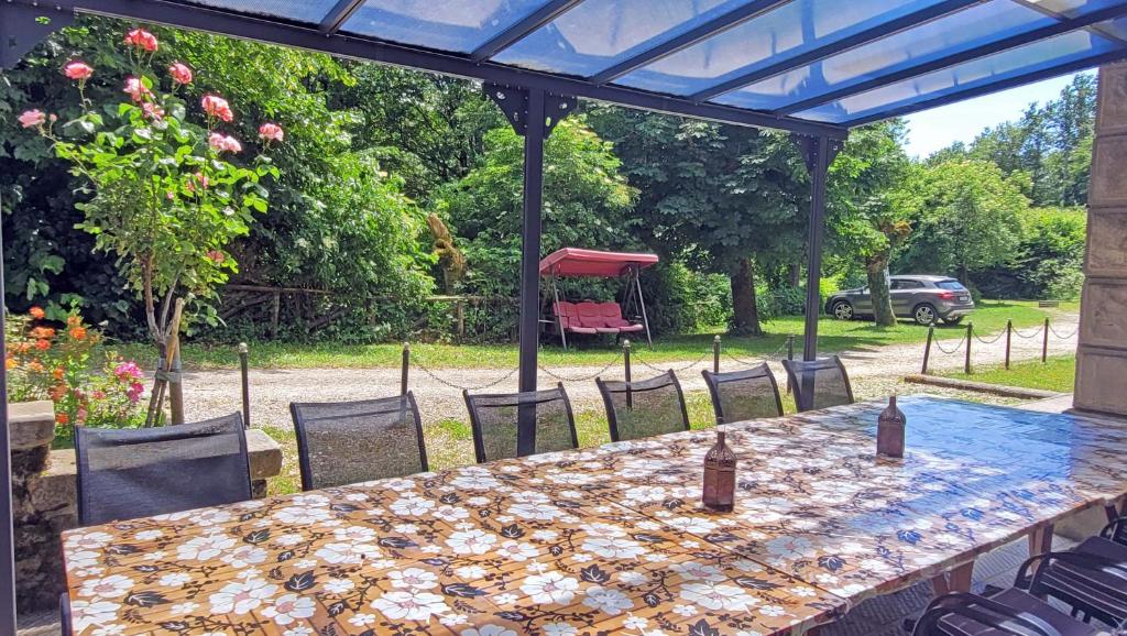 Vonkajšia záhrada v ubytovaní Villa Morelli Gualtierotti