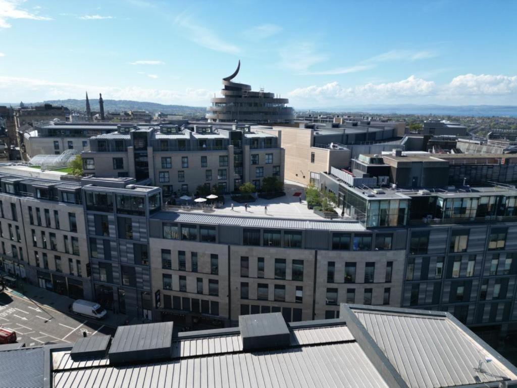Nespecifikovaný výhled na destinaci Edinburgh nebo výhled na město při pohledu z aparthotelu