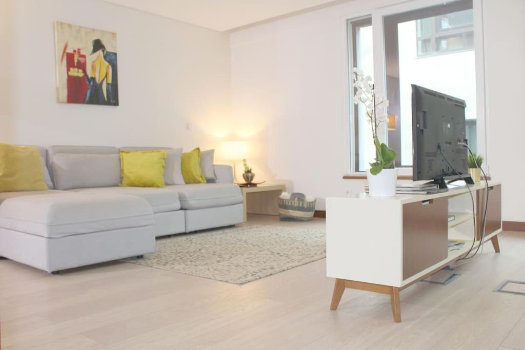 Posezení v ubytování Oliveiras Charming Apartment Downtown