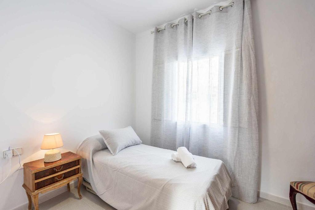 Postel nebo postele na pokoji v ubytování Casa Rural Berraquero