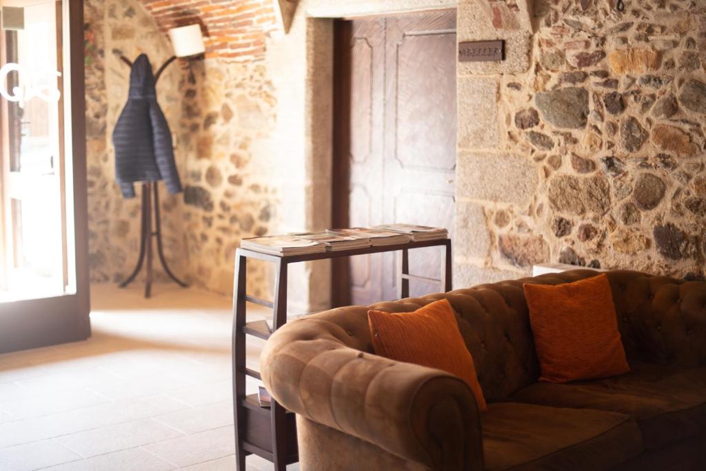 Posezení v ubytování Hotel Mas 1670 - Adults Only