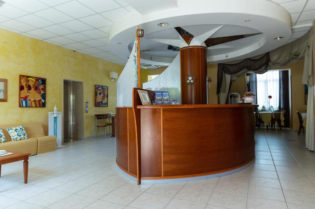 Vstupní hala nebo recepce v ubytování Hotel La Bussola
