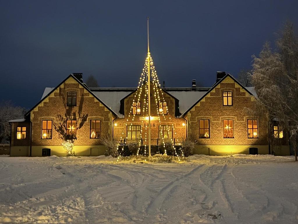 Almaån Bed and Breakfast v zimě