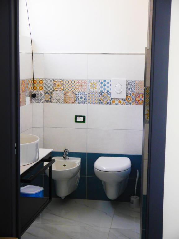 Koupelna v ubytování HOTEL HOUSE GARGANO