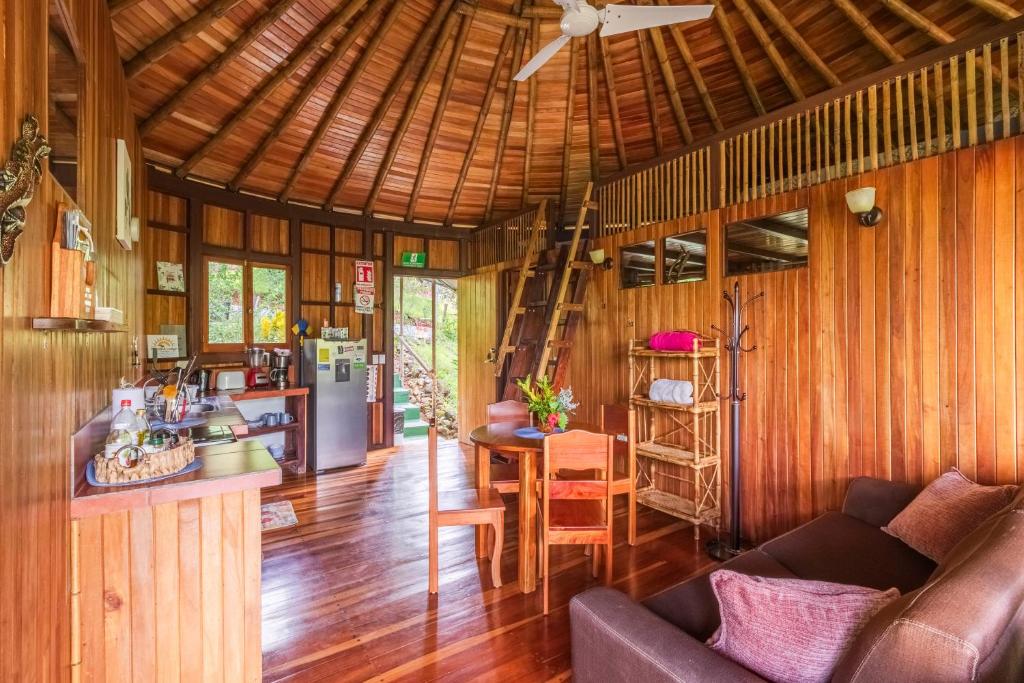 Posezení v ubytování Paradiselodge Jungleguesthouse