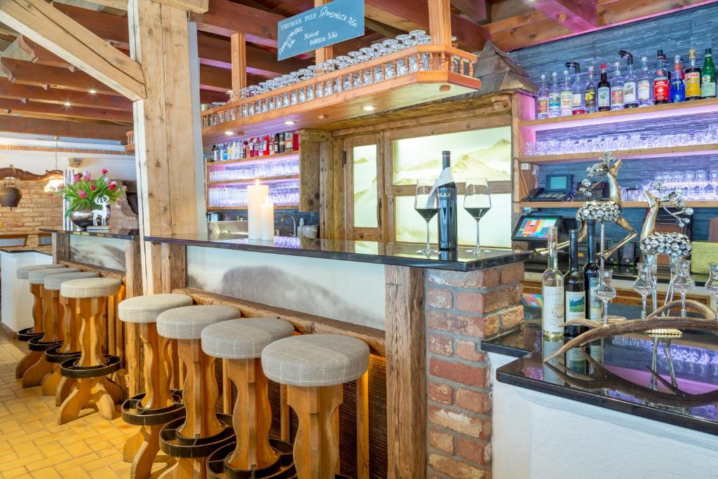 Lounge nebo bar v ubytování Berghotel Ronach