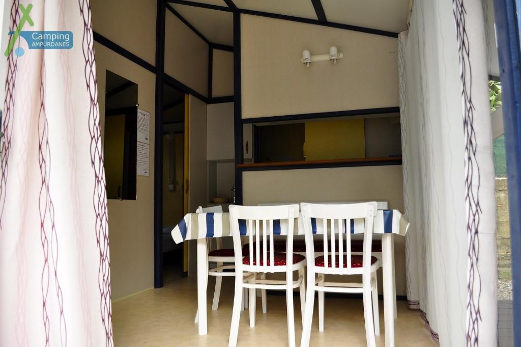 Balkón alebo terasa v ubytovaní Camping Ampurdanes