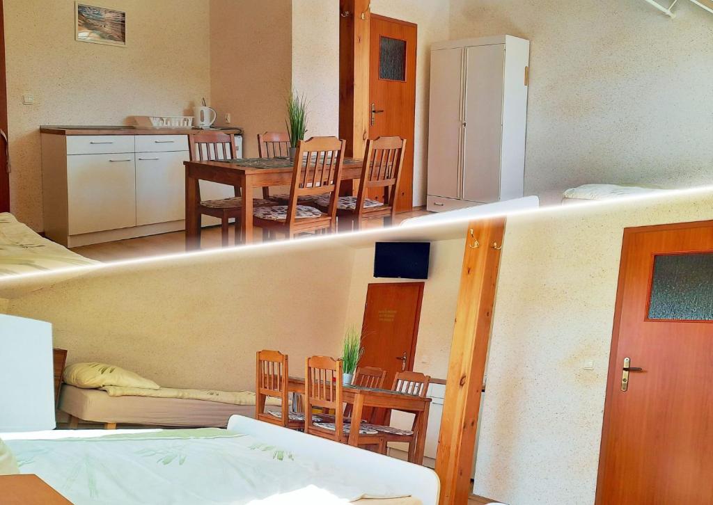 Kuchyň nebo kuchyňský kout v ubytování Villa Zosia