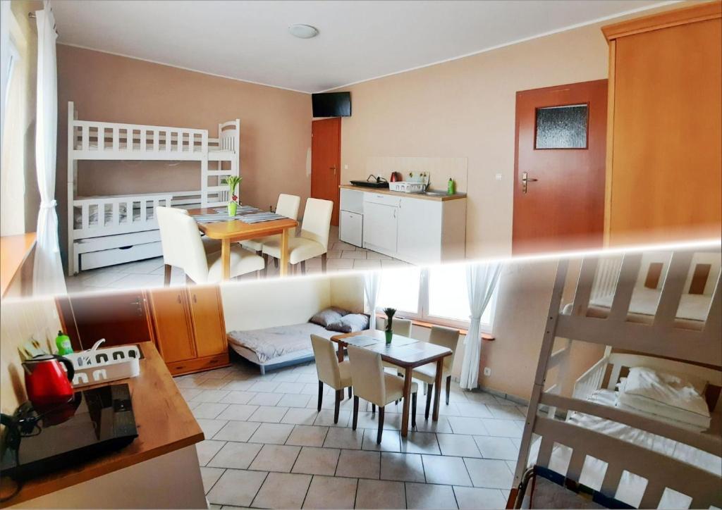 Postel nebo postele na pokoji v ubytování Villa Zosia