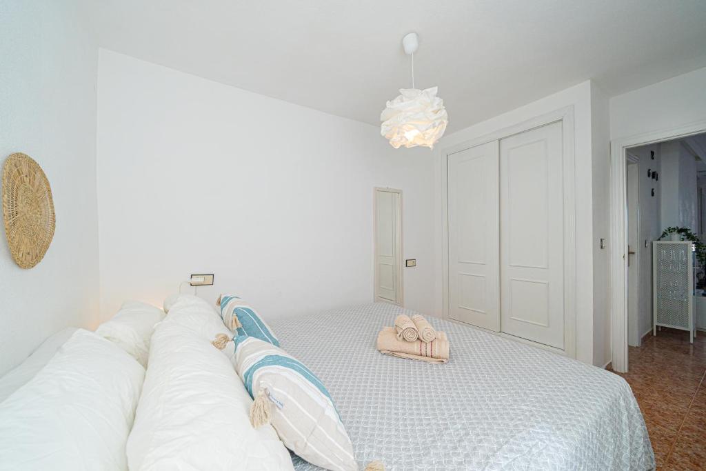 Posteľ alebo postele v izbe v ubytovaní Zélia Rooftop Apartment