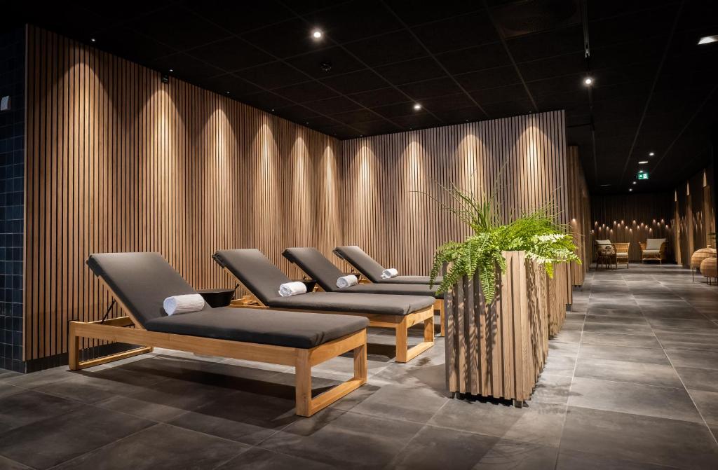 Posezení v ubytování ProfilHotels Calmar Stadshotell