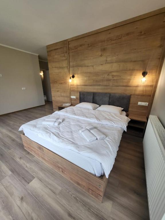 Postel nebo postele na pokoji v ubytování Mestia Roots