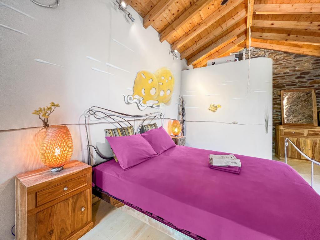 Posteľ alebo postele v izbe v ubytovaní Ikaria View Resort and Villa with Pool
