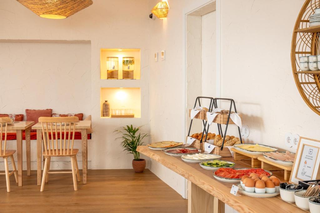 Eten bij of ergens in de buurt van het hotel

