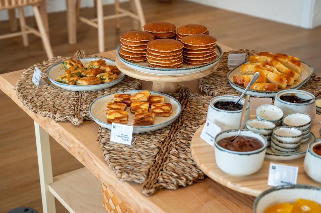 Eten bij of ergens in de buurt van het hotel

