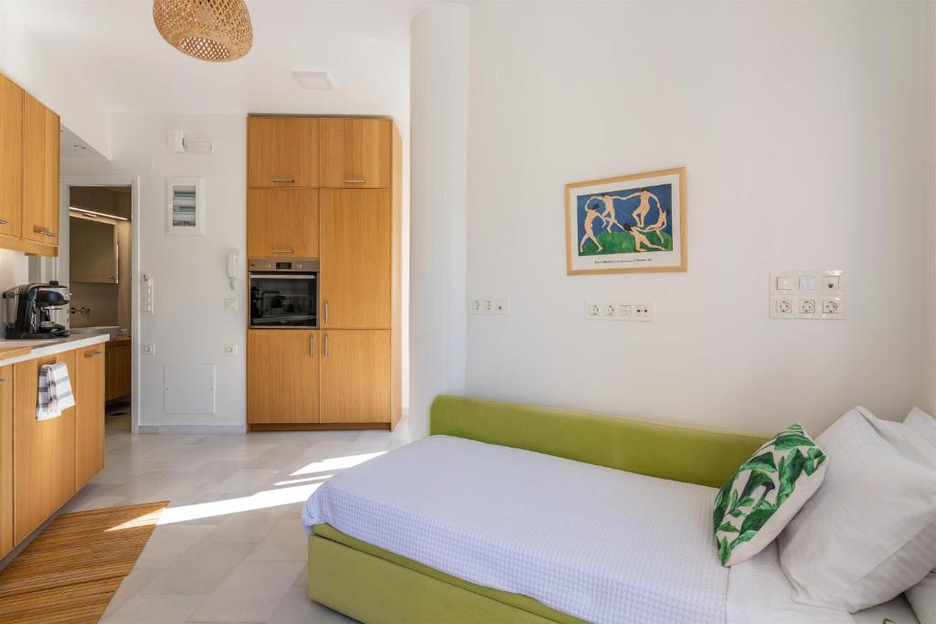 Kuchnia lub aneks kuchenny w obiekcie Theseus Zen Luxury Suite - Natural Living