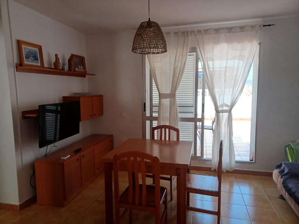 Kuchyň nebo kuchyňský kout v ubytování Coqueto apartamento