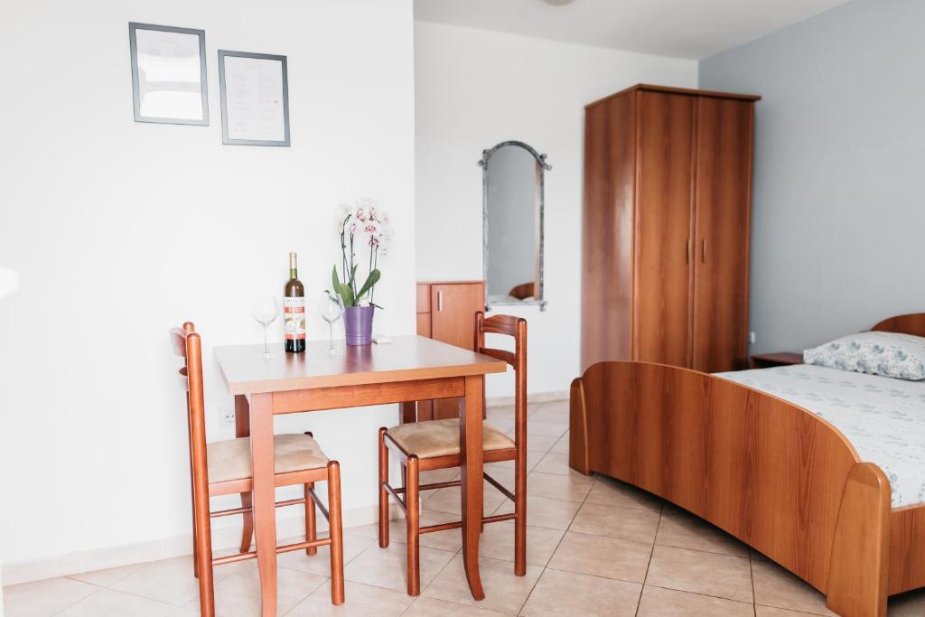Postel nebo postele na pokoji v ubytování Guest House Lalic