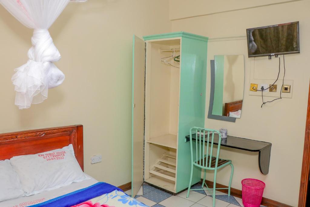 Postel nebo postele na pokoji v ubytování KAP Guest House