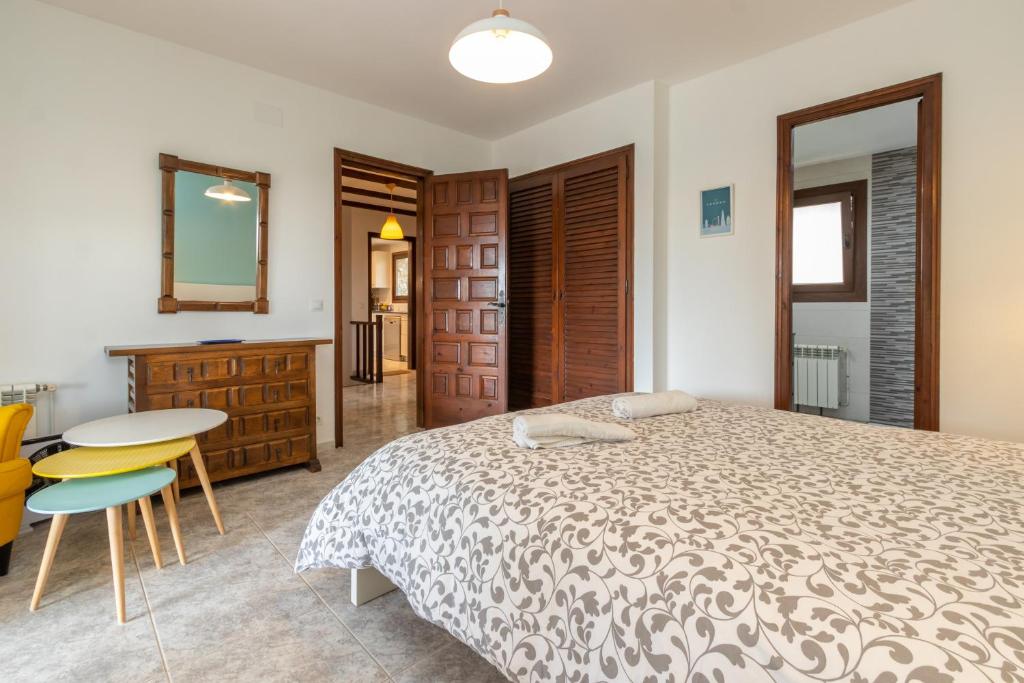 Postel nebo postele na pokoji v ubytování Villa Amistad