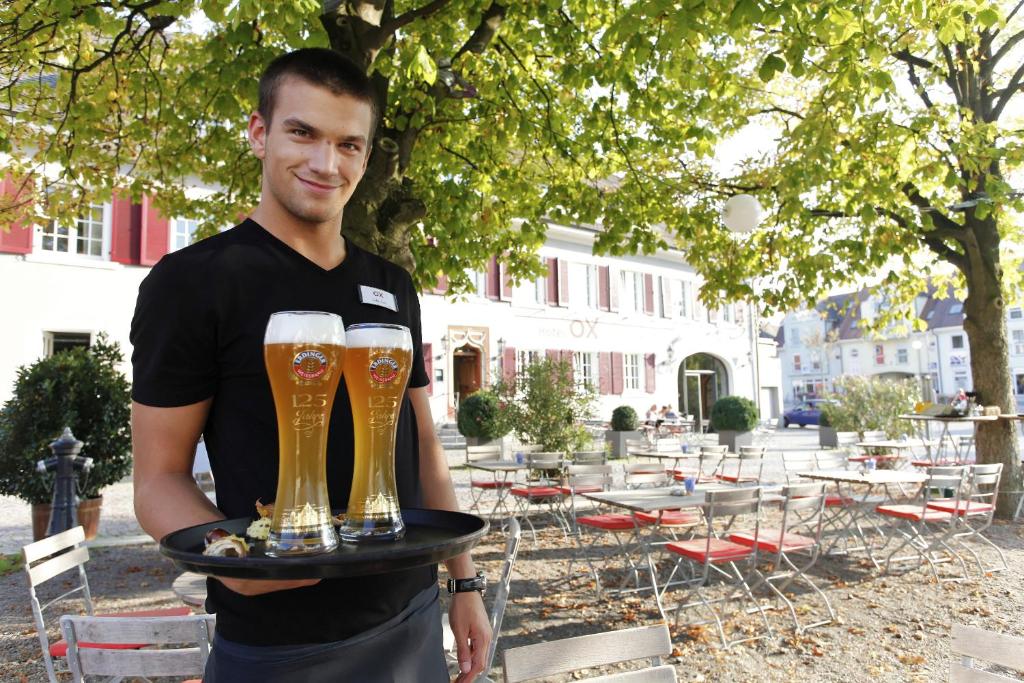 Nápoje v ubytování OX Hotel