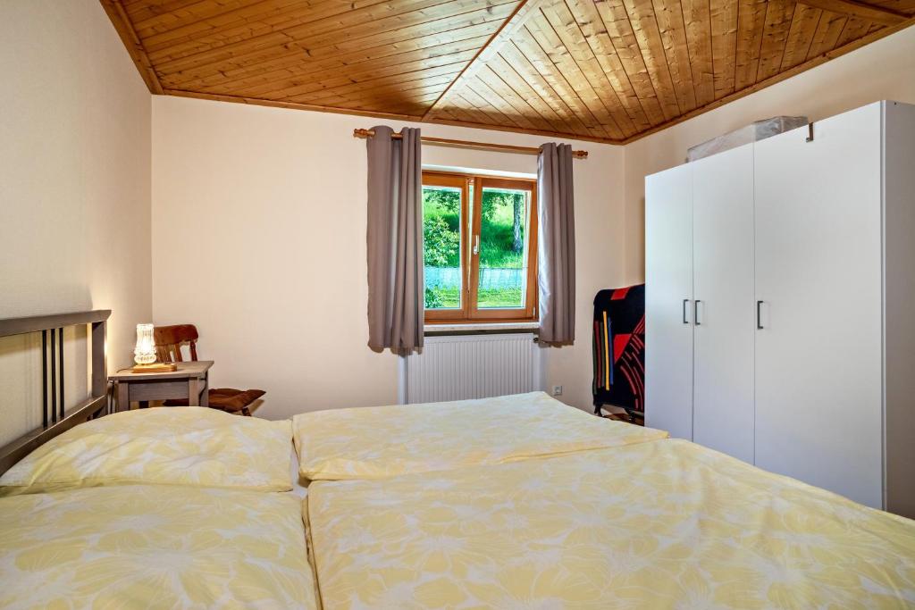 Postel nebo postele na pokoji v ubytování Balzerberg