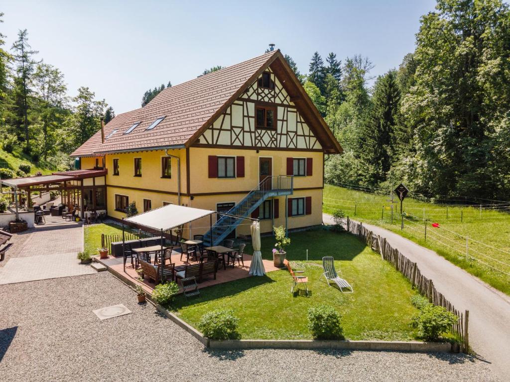 Zahrada ubytování Balzerberg