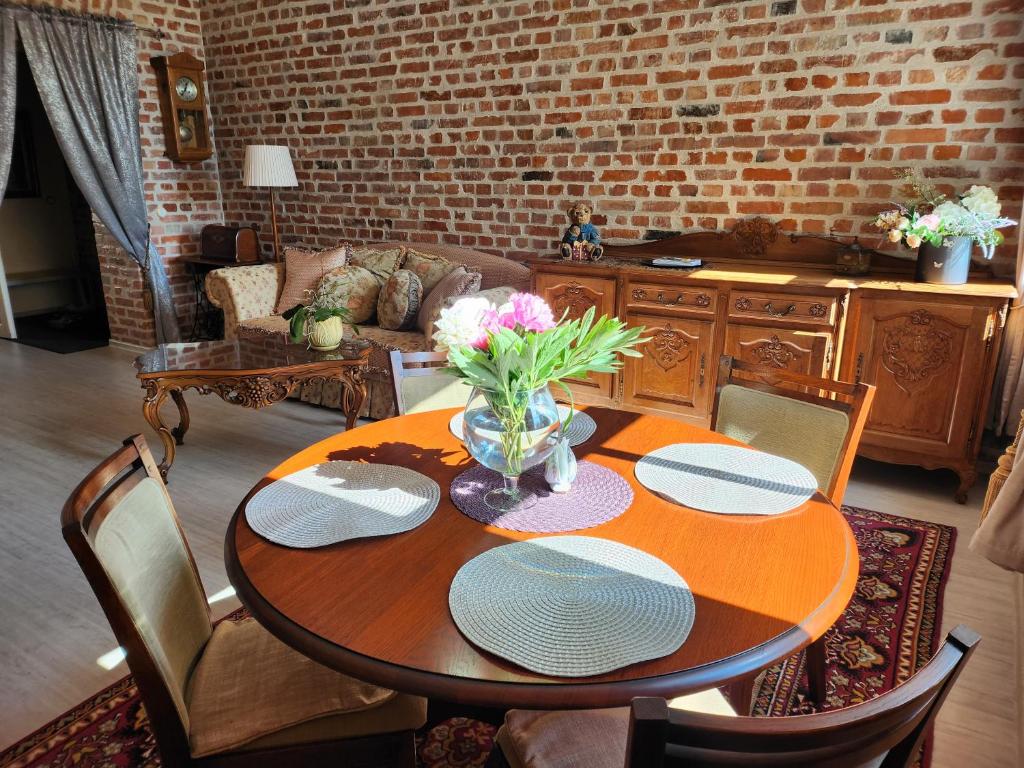 Posezení v ubytování Viktoria Apartament