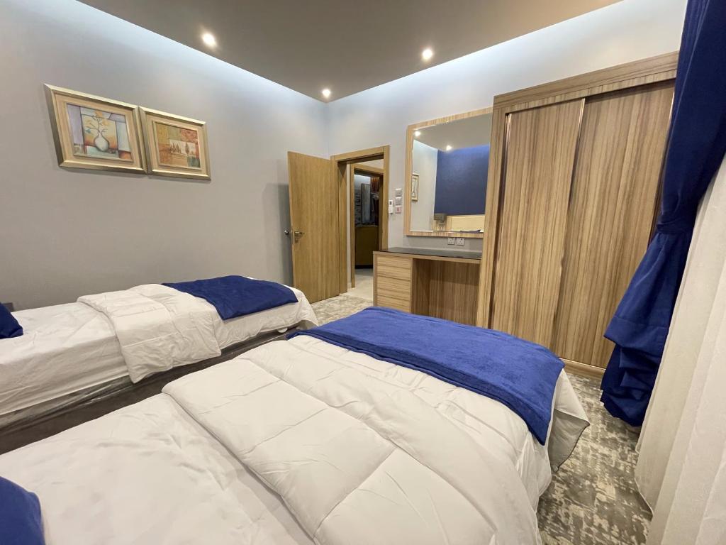 Postel nebo postele na pokoji v ubytování Mehad Stay for Self Check-In Apartment