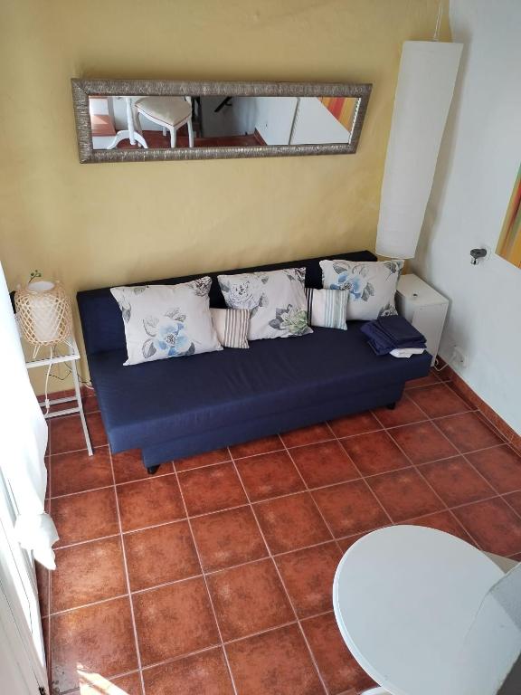 Posedenie v ubytovaní Small village house with beautiful sea views