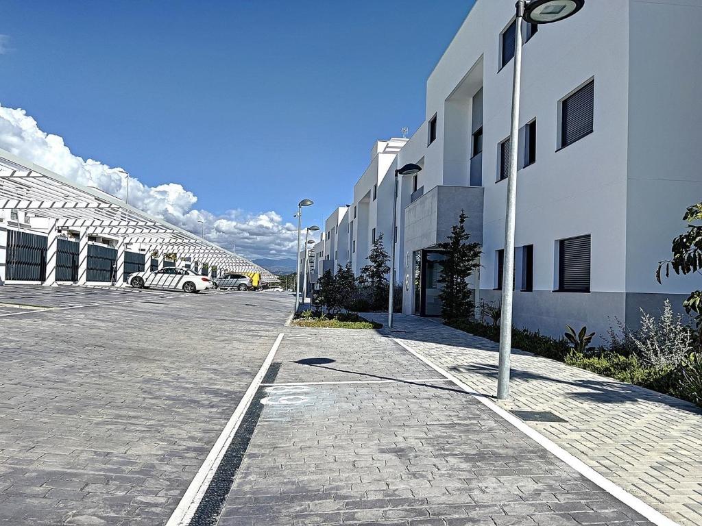 Budova, kde se apartmán nachází