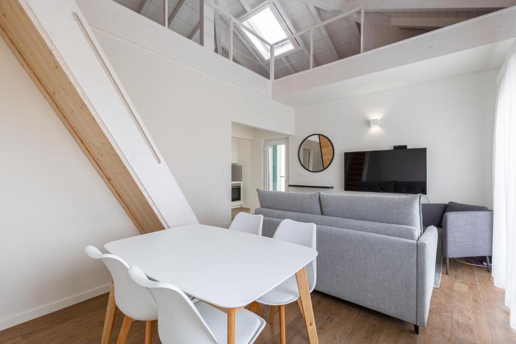 Posezení v ubytování Casa da Rocha - Totalmente Renovada