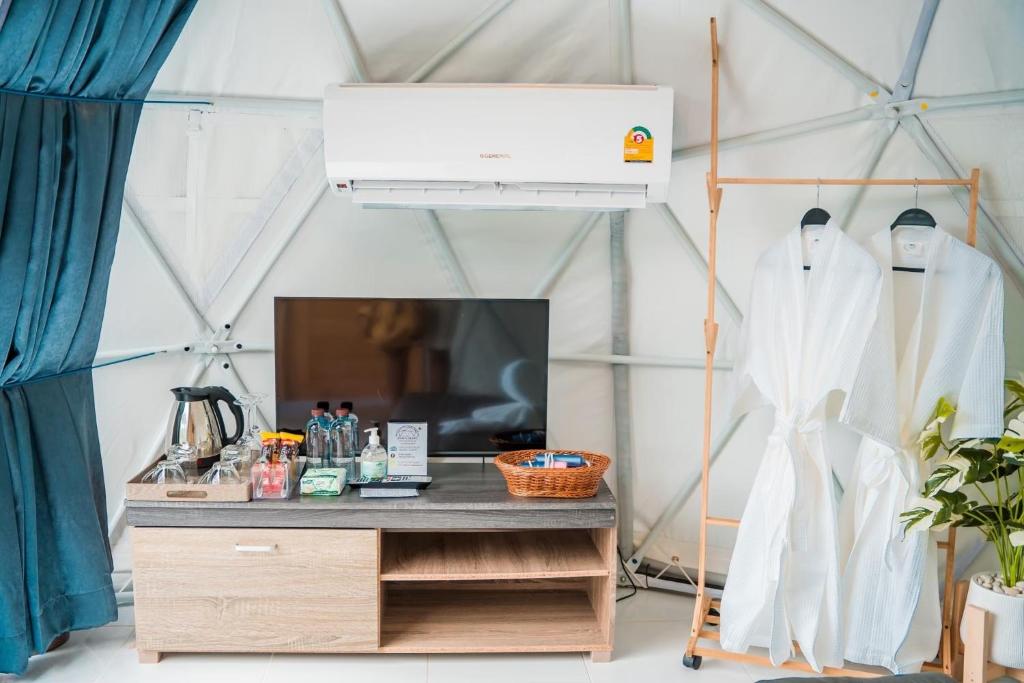 เคียงดาว โฮมสเตย์ แก่งกระจาน - Habitación Doble De Lujo Con Baño