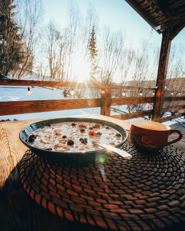 Togethernest Glamping v zimě