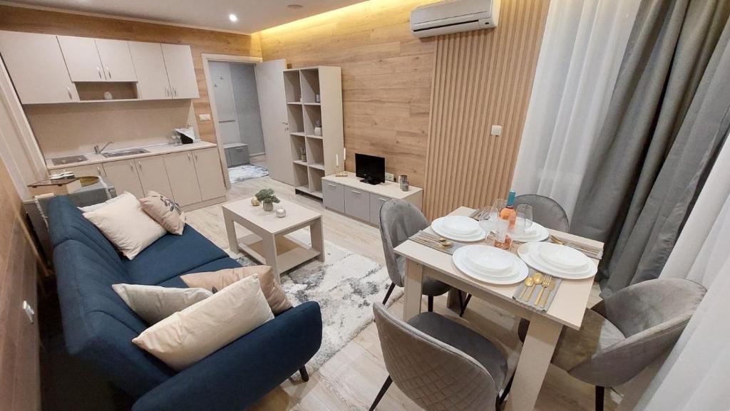 Posezení v ubytování PARADISO 'В' 201 One Bedroom Apartment