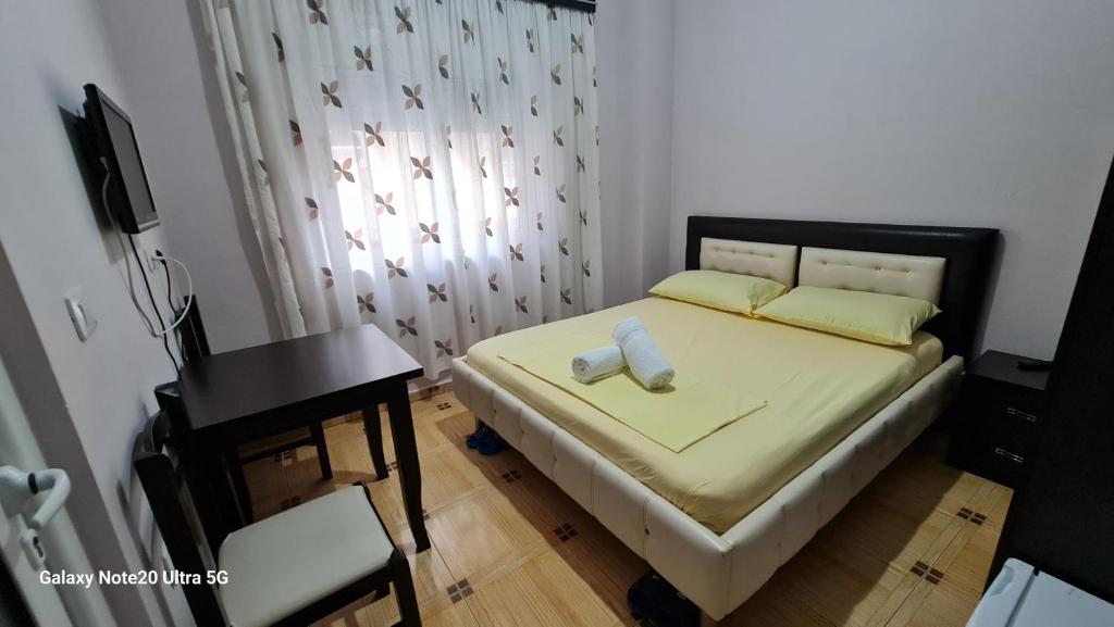 Postel nebo postele na pokoji v ubytování Hotel Brace