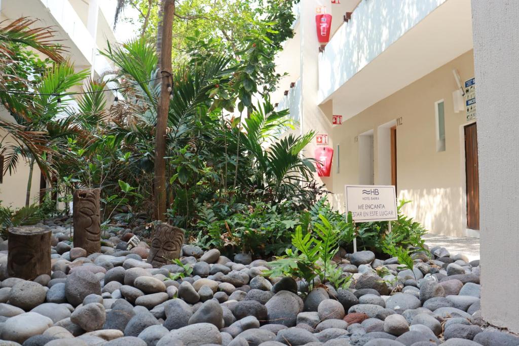 Zahrada ubytování Hotel Barra de Navidad