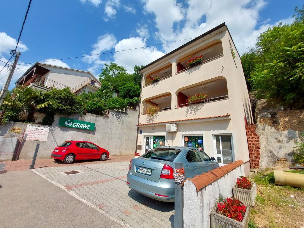 Budova, kde se apartmán nachází