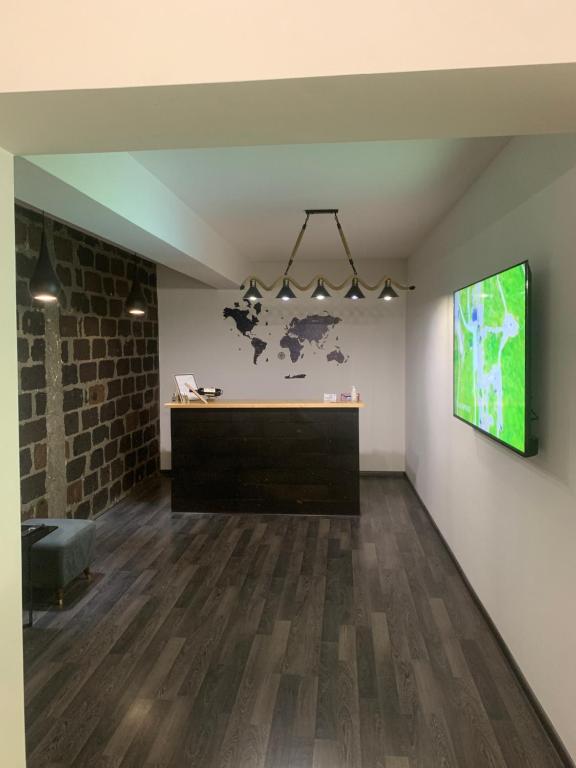 TV a/nebo společenská místnost v ubytování One Day Hotel
