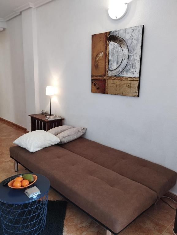 Posezení v ubytování Top floor Torrevieja center apartment