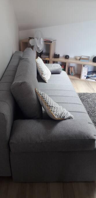 Posedenie v ubytovaní Aix les Bains Appartement 2p standing 40m2 avec jardin, parking, proche thermes