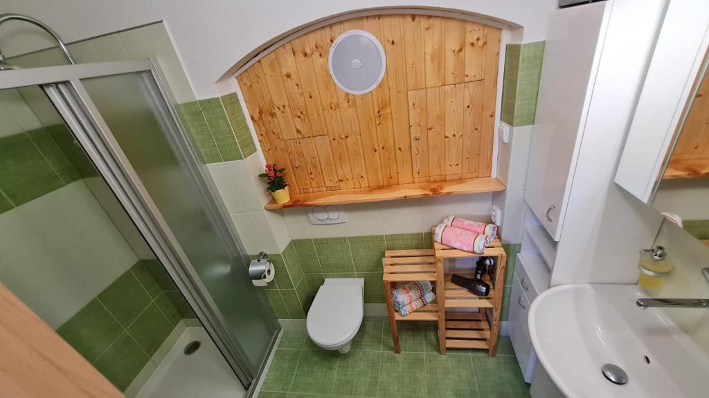 Koupelna v ubytování aPARTment chLEEW (1844)