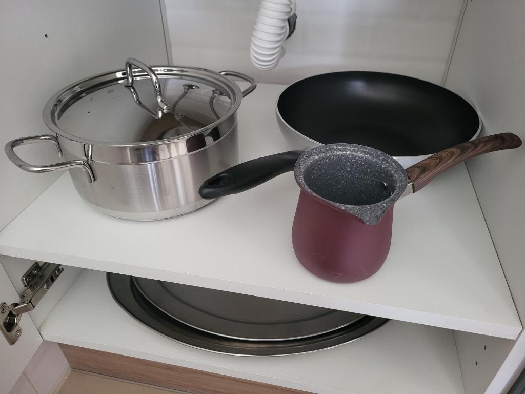 Kuchyň nebo kuchyňský kout v ubytování Novi Relax apartment
