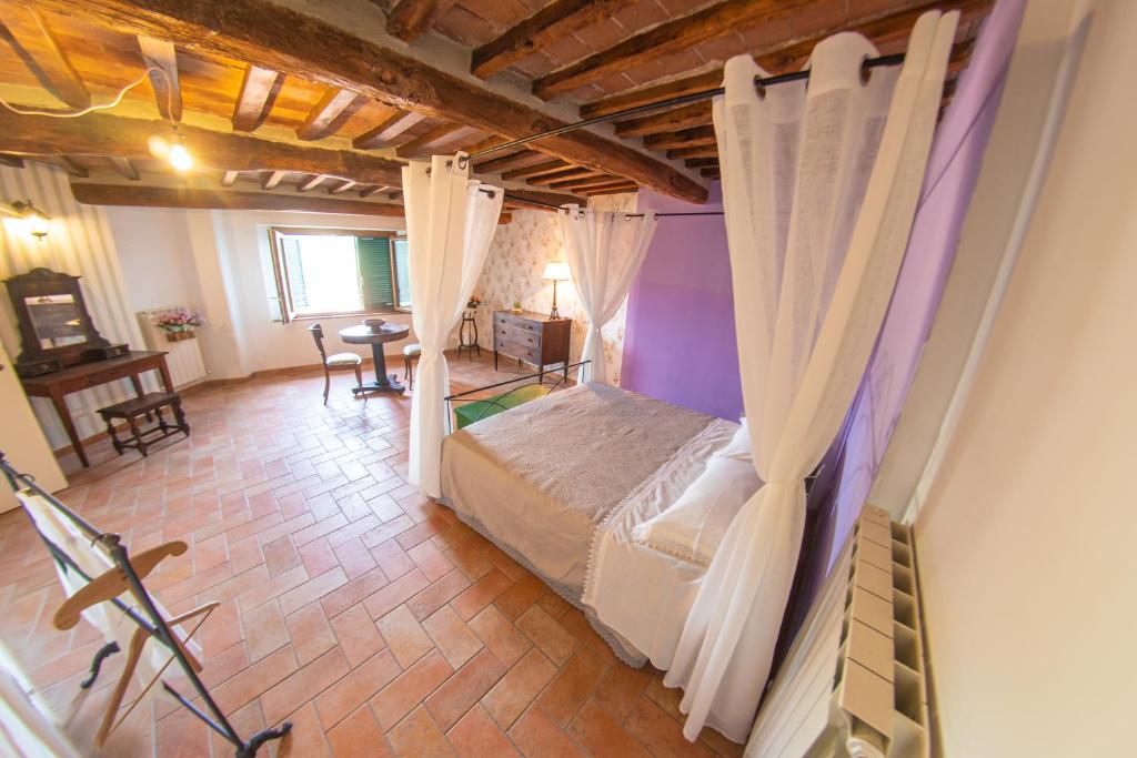 Postel nebo postele na pokoji v ubytování Coccinella House