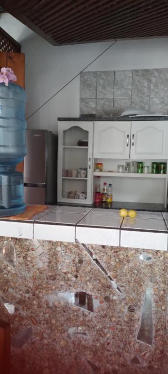 Kuchyň nebo kuchyňský kout v ubytování Cabinas Smith