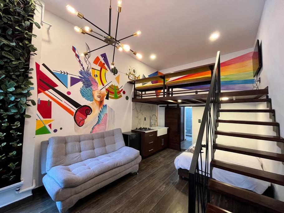 Apartment Departamento Loft Roma Norte CDMX, Mexico City, Mexico