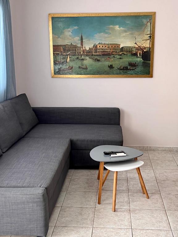 Posezení v ubytování Joanna Apartment