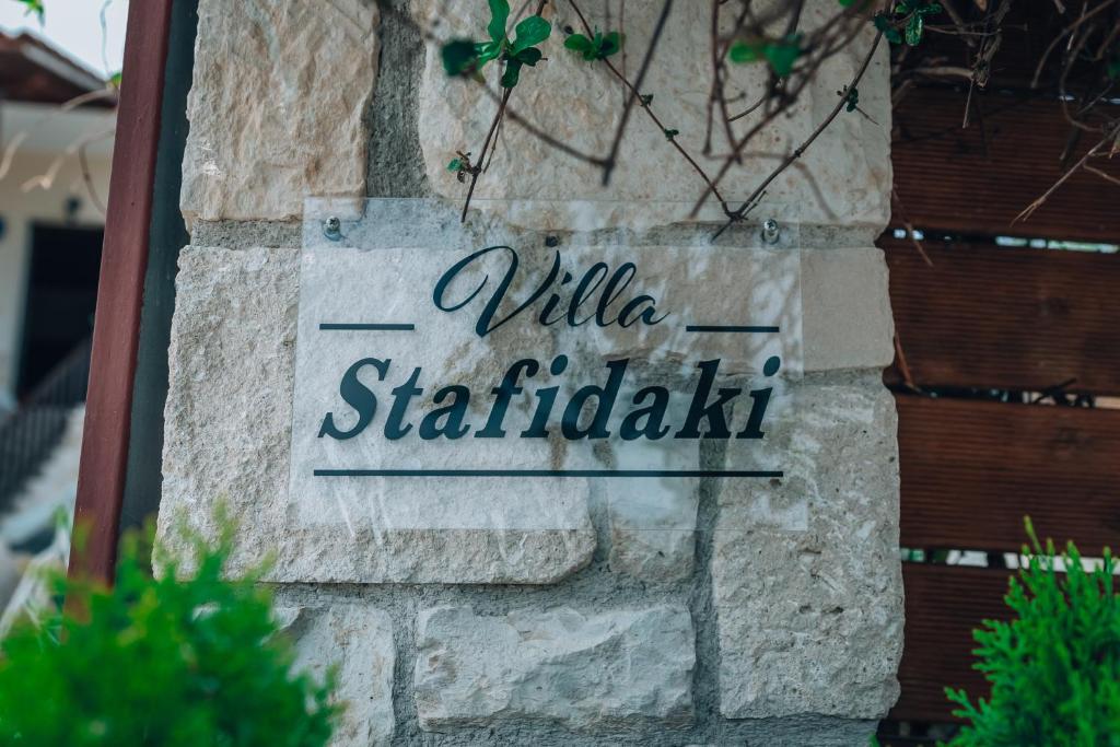 Certifikát, ocenenie alebo iný dokument vystavený v ubytovaní Villa Stafidaki
