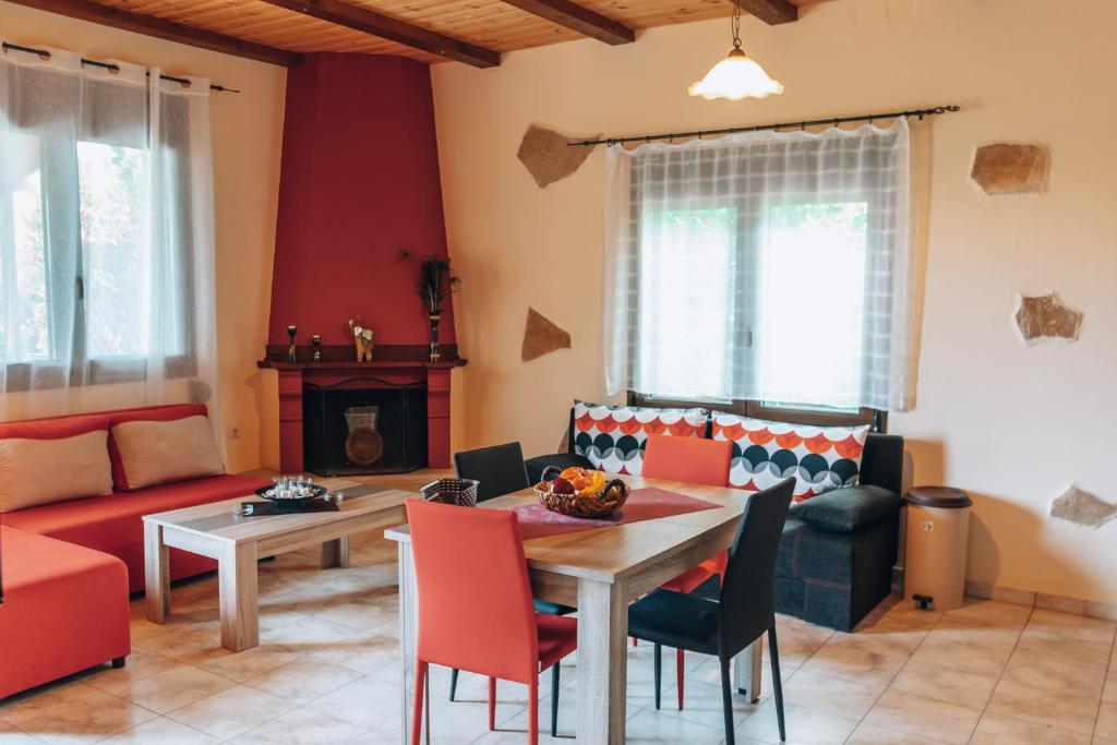 Posedenie v ubytovaní Villa Stafidaki